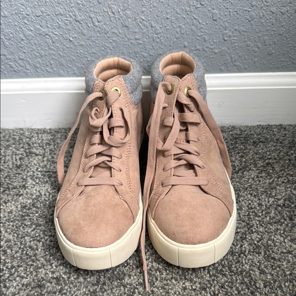 Women's Dr. Scholl’s Suede High-Top Sneakers